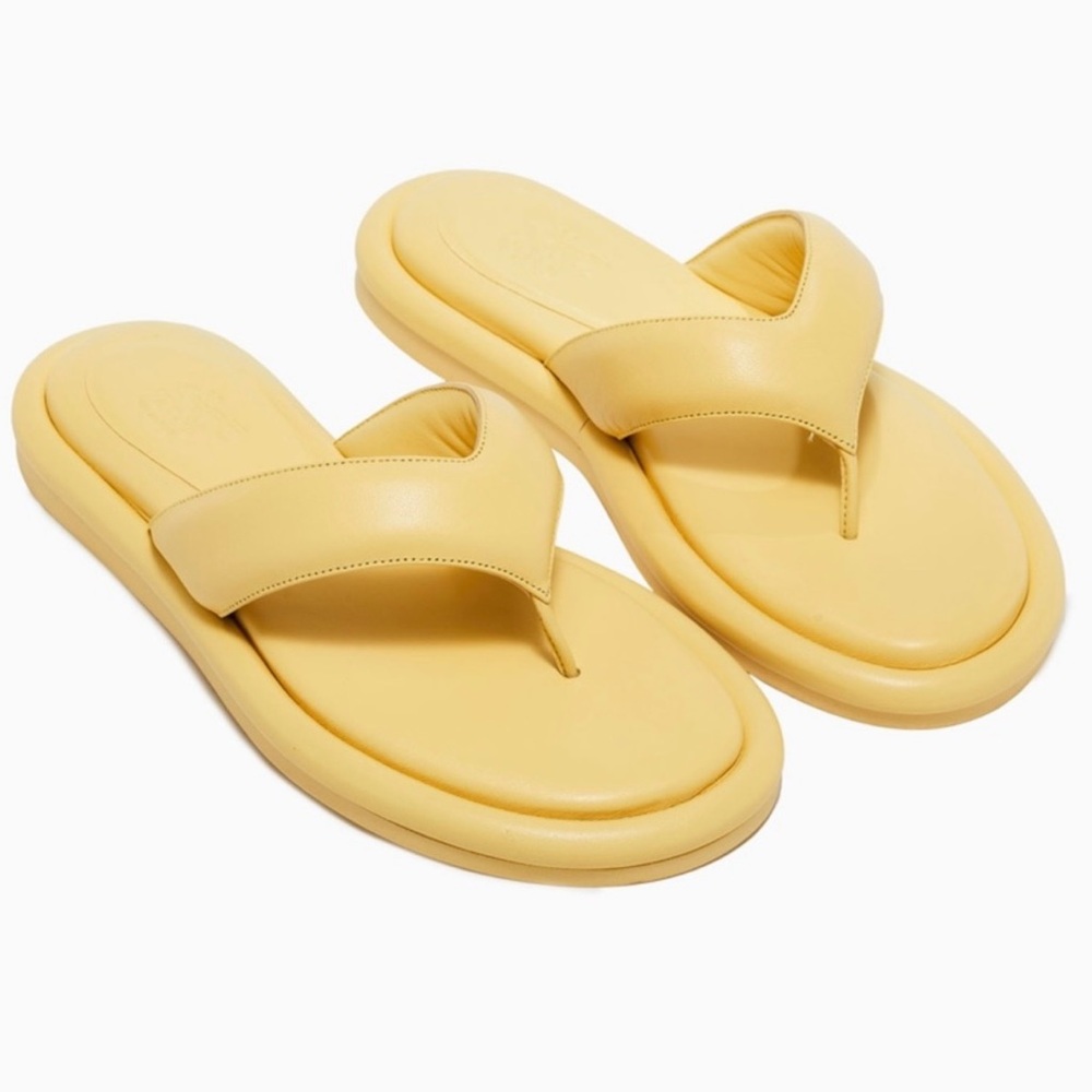 Gia Borghini puffy thong sandals 38